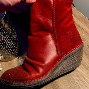 Fly London Red Boots